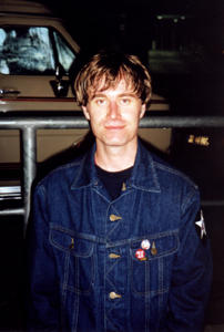 Dirk nach dem Konzert im Knust am 13.7.2000 (von Toby)